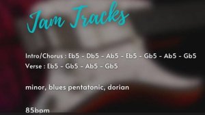 Минус для гитаристов Ми Бемоль Минор Ebm в стиле "грязный блюз"