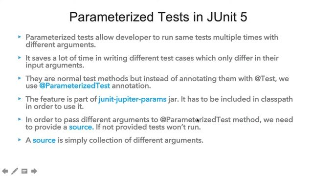 What are Parameterized Test in JUnit 5?