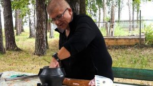 Готовим вкусно. Мясо в афганском казане да в кефире, супер вкус.