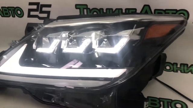 Фары Lexus LX570 2012-2015 гг. в стиле 2016-2021 смотреть онлайн