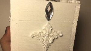 Мастер класс. Нереально красивая шкатулка! Украшение декоративной шкатулки.