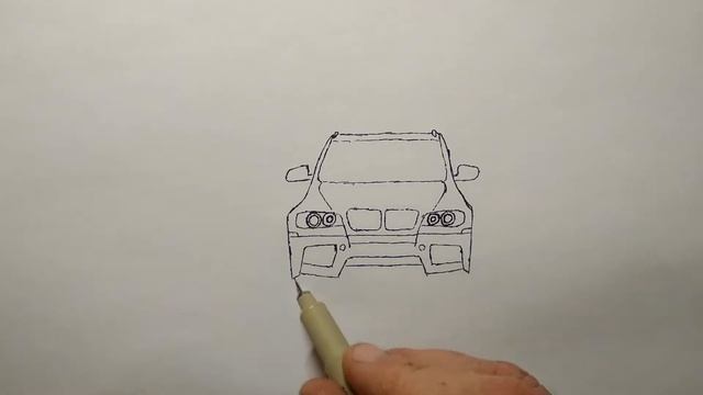 Рисуем BMW смотреть онлайн