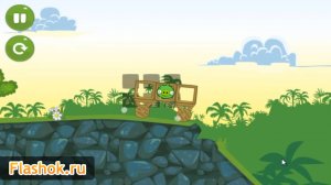 Flashok ru: онлайн игра Bad Piggies (Angry Birds). Обзор игры Плохие свинки. 