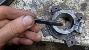 Доделка фланца звезды \ вариатор Тайга Барс 850