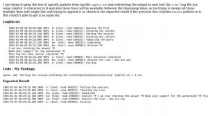 Unix & Linux: Grep & merge the lines between two timestamp lines of a File - Unix