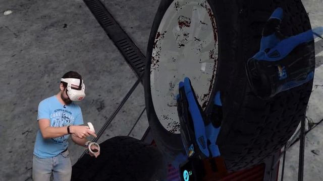 Шиномонтаж на минималках. Car Mechanic Simulator VR / Часть 2 /