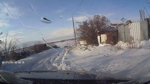 Еду на Рено Дастер (duster) обратно с дачи 24.01.2021г.