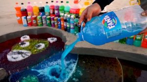 How to make Rainbow Lion with Orbeez, Coca Cola, Mtn Dew, Mirinda, Fanta vs Mentos & Popular Sodas