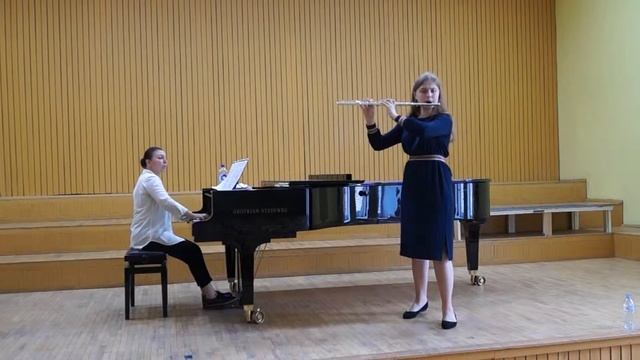 Ж. Муке - соната для флейты "Флейта пана" 1 часть "Пан и пастухи" смотреть онлайн