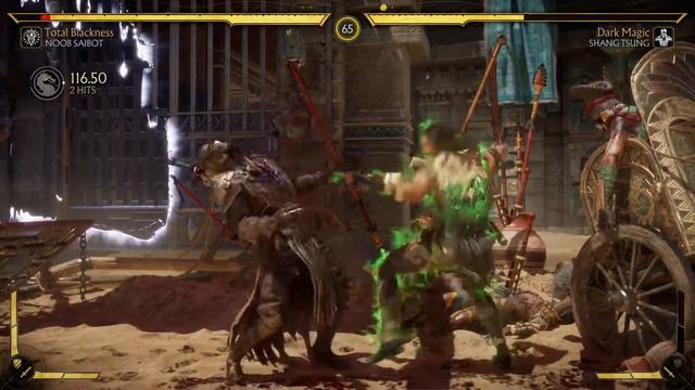 Mortal Kombat 11 - NOOB SAIBOT Vs SHANG TSUNG (Very Hard) #MK11