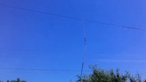 Полотно антенны VP2E и сильный ветер