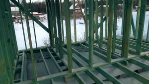 Каркасный дом. Сдача каркаса. Как построить каркасный дом. СК "КРЕПОСТЬ"