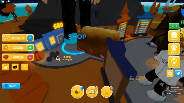 СИМУЛЯТОР КАЧКА ВЕРНУЛСЯ! НОВЫЕ СТАДИИ, ПРЕДМЕТЫ И Х2 СИЛА! ХЭЛЛОУИН ОБНОВЛЕНИЕ! ROBLOX смотреть онлайн