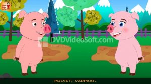 Учим части тела на финском.  Детская песенка Pää, olkapää, peppu, polvet varpaat