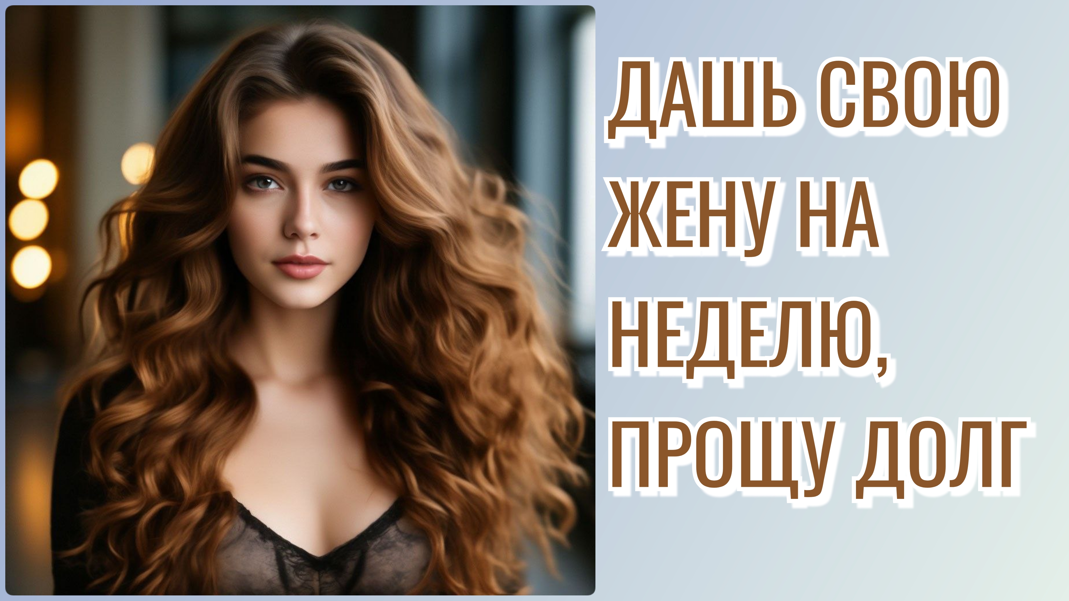 Аудиорассказ "Дашь свою жену на неделю, прощу долг"