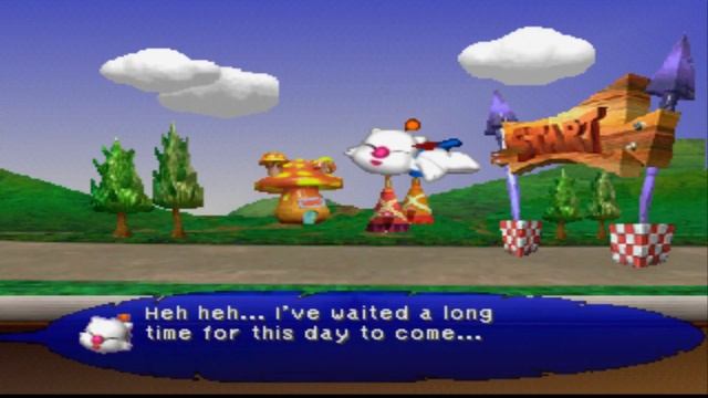 Game nostalgia - Chocobo racing - Introducing and vs Mog