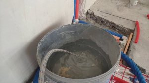 Заполнение системы тёплого пола