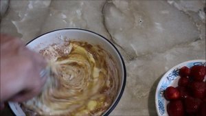 Заливной пирог с клубникой лучше чем торт
