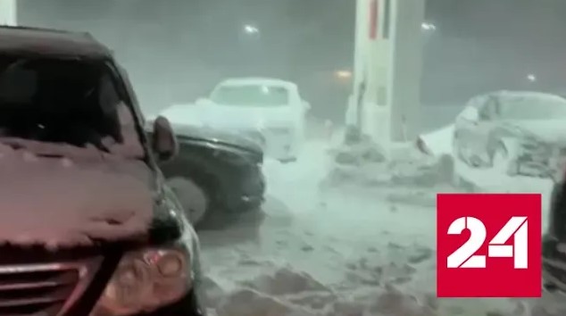 Губернатор Ростовской области показал последствия снегопада - Россия 24 