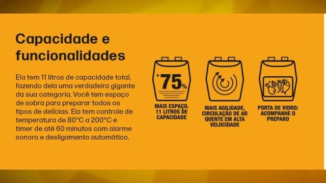 [CONTEI TUDO] Qual a melhor Airfryer grande? Airfryer 12L oven é boa? Philco, Britânia ou Midea? смотреть онлайн