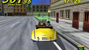 Прохождение Crazy Taxi 2 серия 5 (Дикий тур по городу)