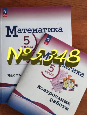 математика 5 класс номер 5.348