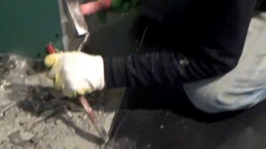 Замена одной напольной плитки ! Незапланированный тест.