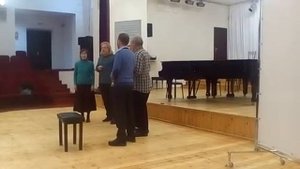 Клуб традиционной казачьей песни "Петров Вал"на II Межрег. ф-ле "Горы вы, Кавказские".16.12.2017