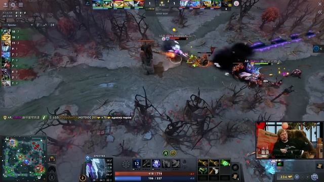 НС СМОТРИТ КИТАЙСКУЮ БИТВУ НА ИНТЕ / СТАРПЕРХАБ СМОТРЯТ LGD vs Azure Ray THE INTERNATIONAL 2023 смотреть онлайн