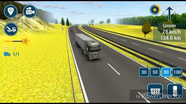 TruckSimulation 16 - [Качественный симулятор дальнобойщика на Android] смотреть онлайн