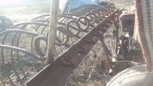 Самодельные грабли для минитрактора и мотоблока