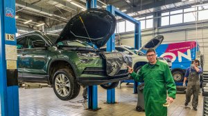 Дилер разводит на деньги и запчасти! Шкода Карок ТО-2 за 42000 руб | ЗЕЛИК