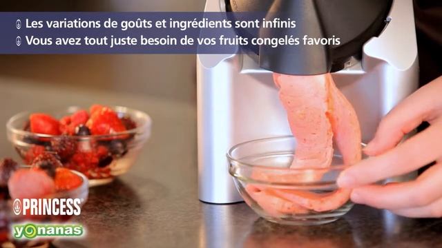 Sorbetière saine - Princess Yonanas смотреть онлайн