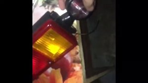 Установка задних фар на Валдай