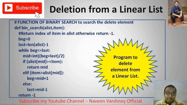 Linear Lists || Arrays || Python || Part-3 || Class XII || Hindi