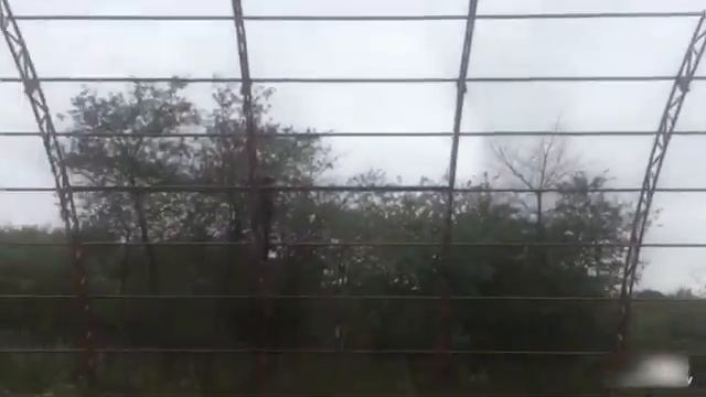 Ангар каркасный арочный