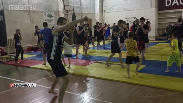 Дагестанские самбисты готовятся к Динамовским спортивным играм