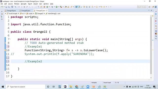 Function FI with Example || Function Functional Interface in JAVA 8 | Java 8 features for Beginners