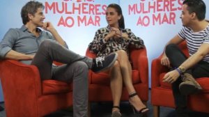 Giovanna Antonelli e Reynaldo Gianecchini comentam participação no filme S.O.S Mulheres ao Mar