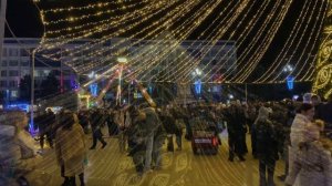 Новый Год/ Махачкала Дагестан / 31.12.2023 / Площадь Ленина / Russia 4k