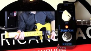 MOOER Blues Crab Overdrive Pedal Demo