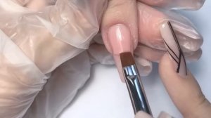 Как сделать коррекцию ногтей с помощью Полигель? | Мастер-класс Polygel