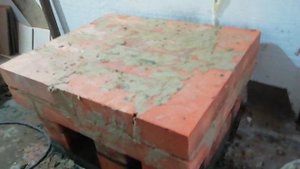 буржуйка из кирпича