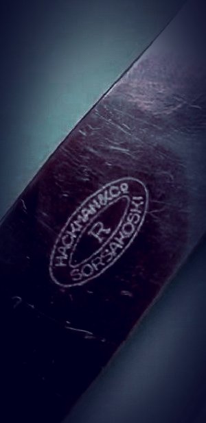 Sorsacoski(Hackmah & Co).Старинный финский нож(восстановление)
