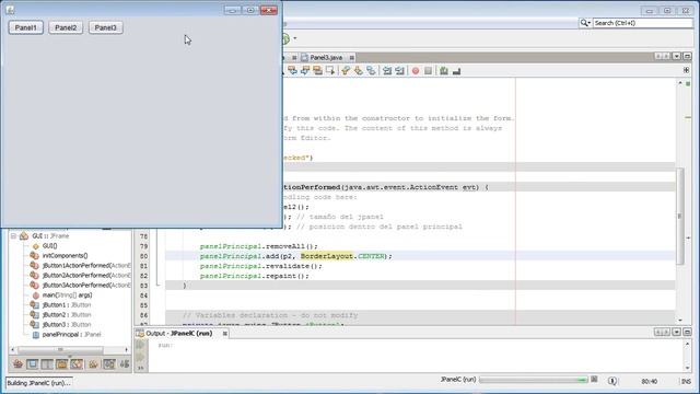 NetBeans - Mostrar un jPanel desde otro jPanel Java смотреть онлайн