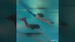 Школа Русалок, подводное трио. Плавание в Хвосте Русалки.