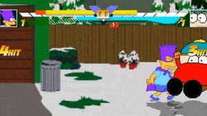 Bartman (The Simpsons) vs Cartman (South Park) - Ultimate Mugen Fight 2022