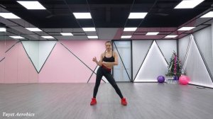 Tuyet Aerobics | 26 Mins Aerobic reduction of belly fat quickly l Aerobic dance workout full video