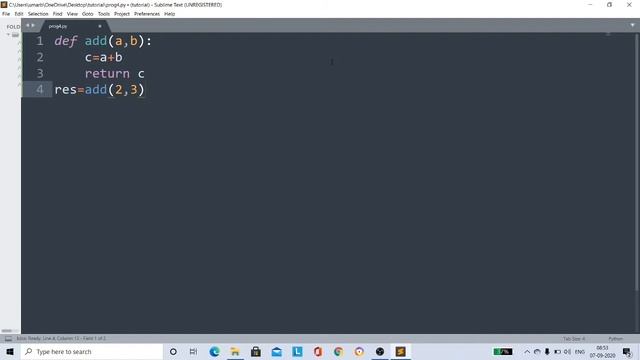 #25 Functions in Python 3|Python Tutorial for Beginners [From Scratch]|Python Tutorial