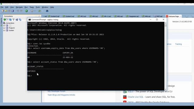 Issue Solved-ORA-28001: the password has expired |Oracle SQL Tutorial for beginners| Techie Creator смотреть онлайн